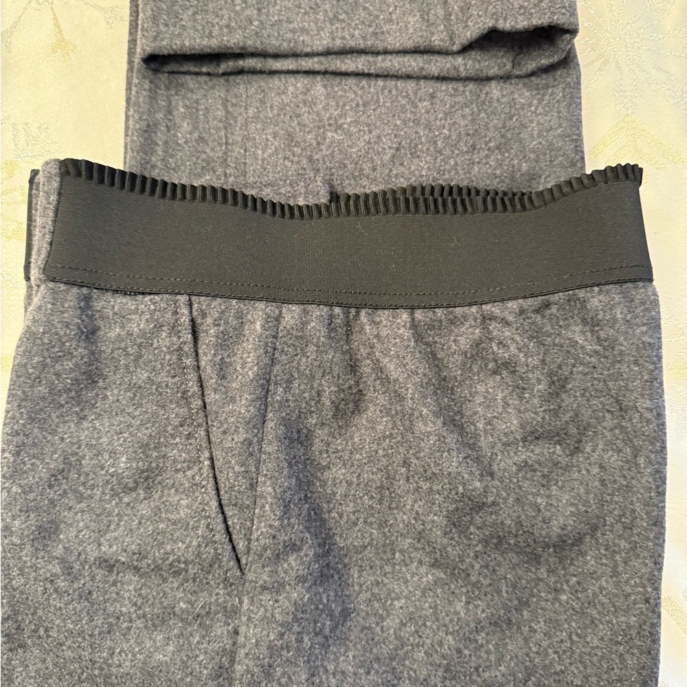 D&G Dolce & Gabbana VINTAGE Gray Wool Pants 46 (34” L) NWT Made in Italy Y2K
